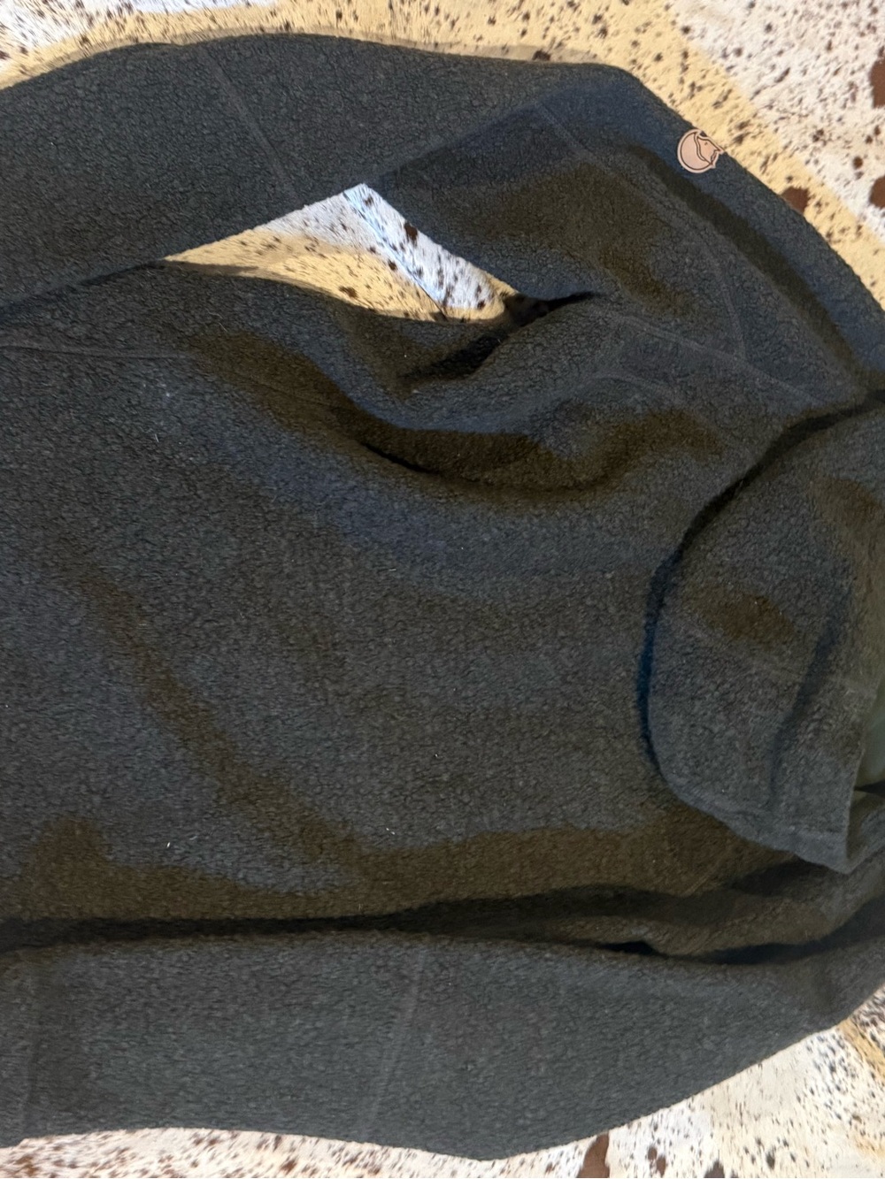 Fjallraven Charcoal Hooded Wool-Blend Zip Jacket - Picture 8 of 8